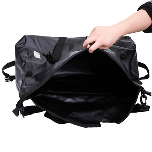 Özelleştirilmiş Büyük Kapasiteli 500D PVC Branda Sele Çantası Uzun Mesafe Motosiklet Bisiklet Seyahat Yağmur Geçirmez Su Geçirmez - Product Image 6