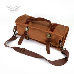 Camping Voyage Bar Accessoires Stockage Barman Kit Sac Cocktail <span class=keywords><strong>Shaker</strong></span> Outils De Mélange Portable Étanche Toile Rouleau Sac - Product Image 2