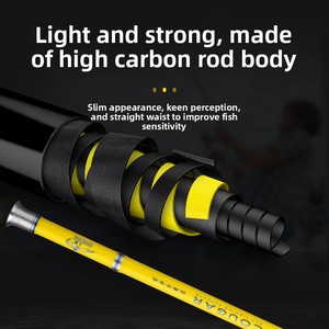 Caña de Pescar para <span class=keywords><strong>Barco</strong></span>, de Carbono, Acción Rápida, Media-Ligera, Punta Blanca, Tamaño 40, para Capturar Pargo, <span class=keywords><strong>Barracuda</strong></span>, Marlín, Punta Luminosa - Product Image 5