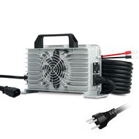 Chargeur électronique au lithium-ion 72V pour vélo tout-terrain électrique, adapté à la moto électrique LIGHT BEE 84V 12Amp