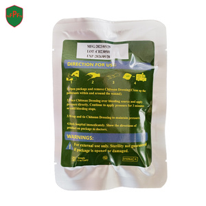 Modèle complet de pansement de gaze hémostatique Superabsorbable Carboxymethyl Chitosan pour TCCC - Product Image 6