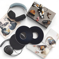 Bantalan telinga busa Premium, earpad bantalan telinga kompatibel dengan Plan-tronics Blackwire C210 C220 C310 C310M C320 C320M C315 C325