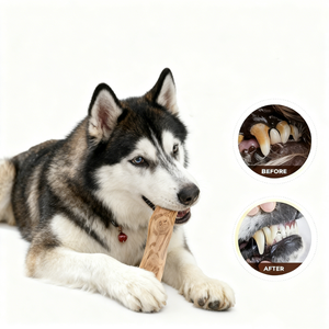 100% प्राकृतिक कॉफी लकड़ी चबाने खिलौना मजेदार इंटरैक्टिव कुत्ते चबाने वाली छड़ी खिलौना खिलौना सामान - Product Image 2