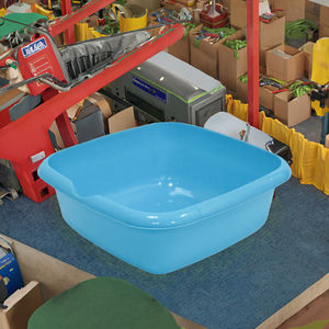 All'ingrosso 8L quadrato di plastica lavabo multiuso per uso domestico <span class=keywords><strong>lavanderia</strong></span> e bagno lavabo per la pulizia del viso - Product Image 3