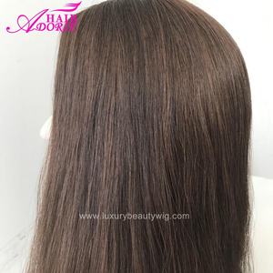 Chine vente en gros top ventes femmes juives orthodoxes russe Remy cheveux humains silicone juif casher kippa perruques - Product Image 3