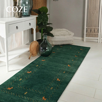 Tapis persan en laine fabriqué à la machine, écologique, antidérapant, pour couloir et entrée, tapis de couloir sur mesure