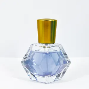 50毫升异型批发玻璃香水玻璃瓶带盖香水雾化器