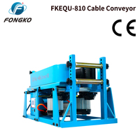 Tire-câbles FONGKO FKEQU-810 AC380V AC220V, machine de tirage de câbles multi-unités liées, pour la construction de câbles souterrains