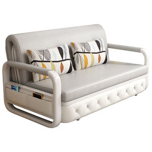 Divano <span class=keywords><strong>Letto</strong></span> Pieghevole Multiuso e Multifunzione Singolo o Matrimoniale Retrattile <span class=keywords><strong>con</strong></span> Vano Contenitore per Camera da <span class=keywords><strong>Letto</strong></span> - Product Image 5