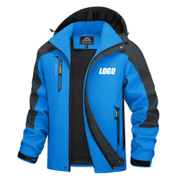 Veste de ski d'extérieur coupe-vent veste à capuche d'hiver pour hommes vestes de sport personnalisées imperméables avec logo