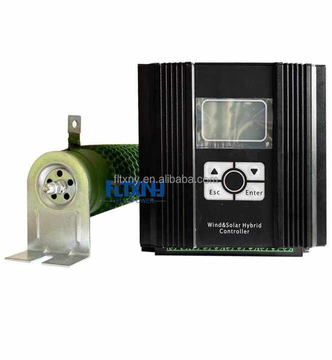 1KW Wind Turbine Kit 3 Blade 12v 24v 48V Wind Power Generator W/ MPPT Controller