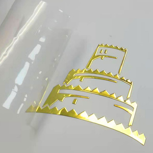 Benutzer definierte Logo 3d geprägte Etikett Aufkleber Metallic Aufkleber, wasserdichte Luxus Goldfolie Transfer Metall Nickel Aufkleber - Product Image 3