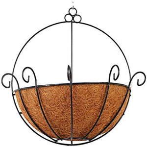 Ventes en gros de jardinières suspendues, paniers à fleurs en résine, jardinières murales suspendues, pots à fleurs suspendus, pour clôture, balcon ou balustrades - Product Image 1