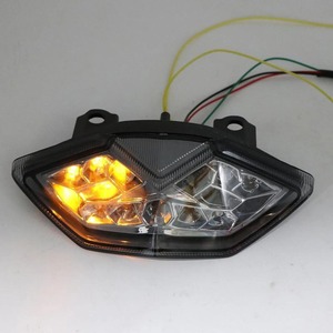Para <span class=keywords><strong>Kawasaki</strong></span> Z1000, luz trasera para motocicleta, luz trasera, señales de giro de freno, luz LED integrada Z1000SX <span class=keywords><strong>Z</strong></span> <span class=keywords><strong>1000</strong></span> 2010-2013 <span class=keywords><strong>2012</strong></span> - Product Image 1