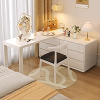 Meuble de maquillage moderne en bois, table à ongles polyvalente pour intérieur et extérieur, coiffeuse pour centre commercial et chambre à louer
