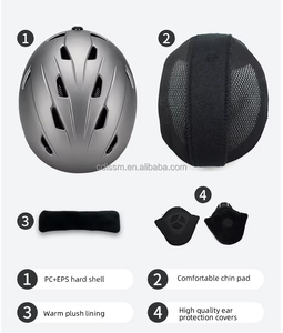 Elegante Casco de Esquí <span class=keywords><strong>Atomic</strong></span> con Tecnología Rim - Visera y Gafas Integradas para Esquiadores Profesionales - Uso en Todas las Estaciones - Product Image 5