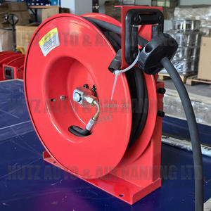 Enrouleur de Tuyau Industriel Rétractable WILLEST à Double Bras Haute Pression HRO8036-R3/8" avec Retour à Ressort et Support de Rangement - Product Image 3