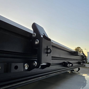 Diluc Coque en aluminium double fentes Plaque de fond amovible Isolation intérieure LED Couverture complète Tente de toit pour <span class=keywords><strong>camping</strong></span>-<span class=keywords><strong>car</strong></span> - Product Image 3