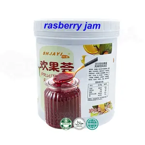 The Most Popular Raspberry Jam With Fresh Pulp Fruit Jam Puree For Bread Ice Cream Fruit Milk Bubble Tea Ingredient