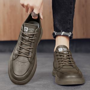 Chaussures de course décontractées tendance pour hommes et femmes, en maille respirante, à lacets, antidérapantes, blanches, pour étudiants, style Forrest Gump - Product Image 6