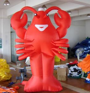 Jouets amusants personnalisé <span class=keywords><strong>grand</strong></span> modèle de homard gonflable rouge <span class=keywords><strong>Restaurant</strong></span> de homard pour la décoration publicitaire - Product Image 2