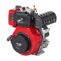 Moteur diesel monocylindre 12 CV de qualité supérieure, refroidi par air, 4 temps, 499 cm³, Euro 5, avec roulement, pour coupe-lavande et vignoble