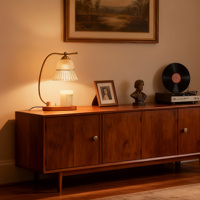 Lampe de table vintage Aisilan à l'aromathérapie, lampe de bureau en verre, lampe d'ambiance à l'aromathérapie, lampe à cire fondue