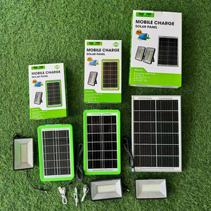 Chargeur solaire multifonctionnel ALECTER PERC monocristallin 20W/30W/100W, batterie externe rechargeable par USB, lampe torche LED portable - Product Image 1