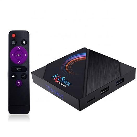 The Top Sale Smart Tv Box Android Internet H96 Max H616 Support Multiple Languages Allwinner H616 Media Player