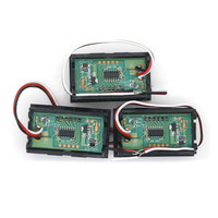 Mini Voltímetro Digital LED de 3-30V, Detector de Voltaje y Monitor de Capacidad para Motocicleta y Automóvil
