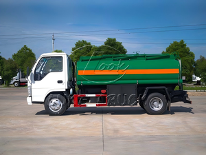 รถบรรทุกน้ำมันคุณภาพสูง 5000L-15000L รถบรรทุกน้ำมันดีเซล Isuzu รถบรรทุกถังน้ำมันสำหรับเติมน้ำมันเครื่องบิน - Product Image 4