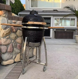 เตาบาร์บีคิวเซรามิก SEB <span class=keywords><strong>KAMADO</strong></span> ขนาด 21 นิ้ว สำหรับใช้งานกลางแจ้ง ยี่ห้อ Char Broil ขายส่ง - Product Image 4