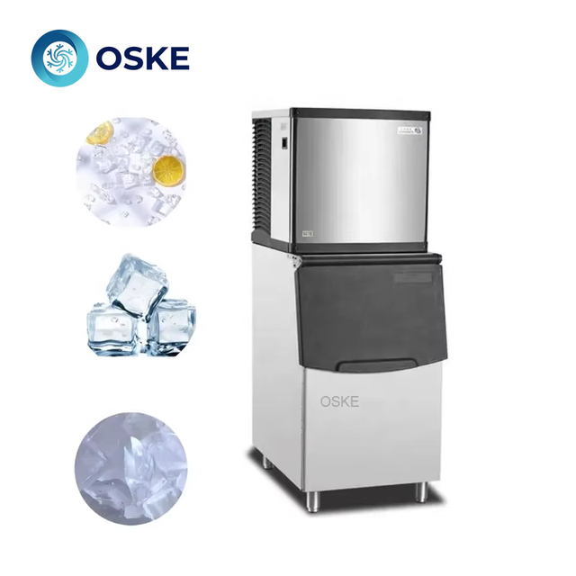 500KG Cheap Ice Machines Electric Ice Maker Used  for Commercial  Machine Snowflake Ice Making Machine  for Restaurant