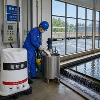 Dextrosa Monohidrato de Alta Calidad, Glucosa Industrial en Polvo, Fuente de Carbono para Aguas Residuales