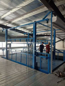 Ascenseur à rail pour marchandises avec dispositif anti-chute et commande simple pour la <span class=keywords><strong>logistique</strong></span> verticale en entrepôt - Product Image 4