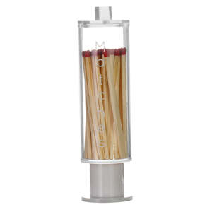 Boîte à allumettes personnalisée en acrylique, porte-allumettes en lucite, pot à allumettes en verre, cloche - Product Image 5