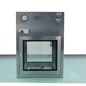 Modular clean room High Quality dynamic pass box pass tunnel with blower and HEPA filter