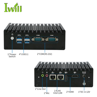 Mini PC N5095 Zero Client Linux ARM sans ventilateur, mini ordinateur industriel IA, automatisation industrielle IoT