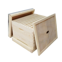 Imkereibedarf: 10-Rahmen Holz-Bienenstock – Robuster Bienenkasten für Imker