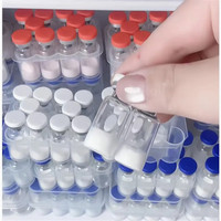 Poudre de Tripeptide de Cuivre GHK-Cu de Qualité Cosmétique 99% Haute Pureté, Approvisionnement en Vrac, Matière Première Peptide de Cuivre Bleu, Marque WV, Guangdong