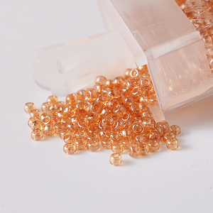 15/0 perles de rocaille en verre, pierres naturelles, vente en gros, style tchèque, pour vêtements - Product Image 5