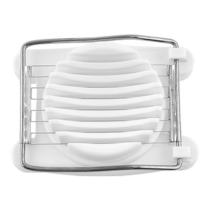 Outil ménager multifonctionnel, coupe-œuf en métal fantaisie en forme de pétale, trancheur de stock pour la cuisine domestique - Product Image 6