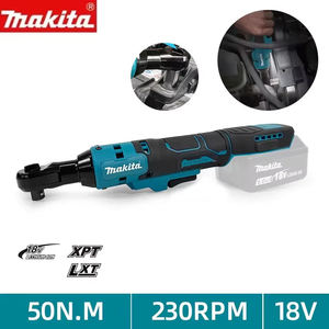Clé à <span class=keywords><strong>cliquet</strong></span> sans fil <span class=keywords><strong>Makita</strong></span> 1/2 pouce, couple élevé, batterie au lithium, outil électrique pour l'entretien des équipements mécaniques - Product Image 4