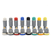 Conector Autoblocante de Empuje y Tracción de Plástico Médico Compatible con EXPRO/REDEL, Serie 0P 1P 2P 3P, Protección IP64, Cable de 2.7-9.5mm