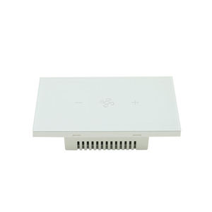 SMARSECUR prend en charge Google Home US, interrupteur intelligent tactile sans fil WIFI pour le contrôle de la vitesse du ventilateur mural, variateur de vitesse du ventilateur électrique intelligent. - Product Image 4