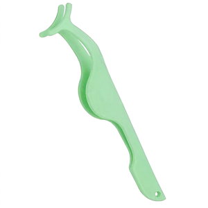 Pince à épiler chirurgicale de précision Ijrak en acier inoxydable 10 mm à pointe lisse pour extensions de cils et application de maquillage des yeux - Product Image 1