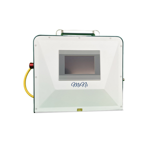 Machine de soudage laser QCW SPOT à faible chaleur et sans déformation pour languettes de batterie, composants électroniques, mini laser à fibre optique - Product Image 1