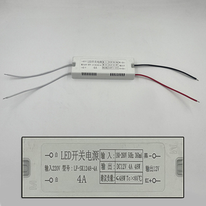 Alimentatore switching a tensione costante DC12V da 7-72W in scatola di plastica - Product Image 5