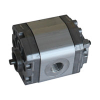 Pompe à engrenages hydraulique LF à succès commercial, pression 6-8 MPA, déplacement 0,16-2,0 ml/r, vitesse 2000 tr/min, puissance maximale 0,5 CV, garantie 1 an