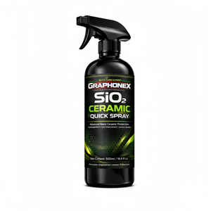 GRAPHONEX SIO2 CERAMIC QUICK SPRAY, spray de revêtement céramique nano 500 ml pour voitures, pour une brillance ultime et une protection longue durée - Product Image 1